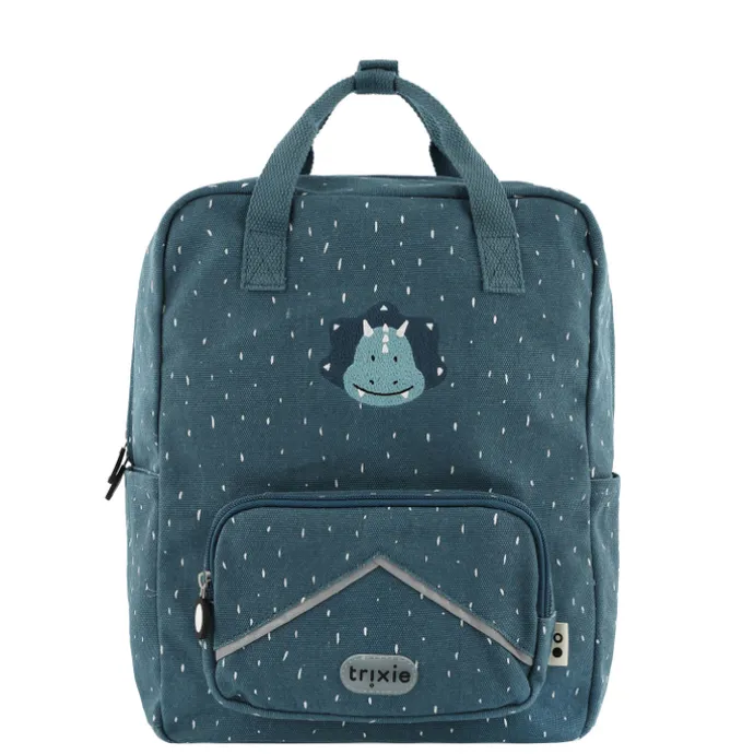 Trixie Mr. Triceratops Large Backpack dark blue