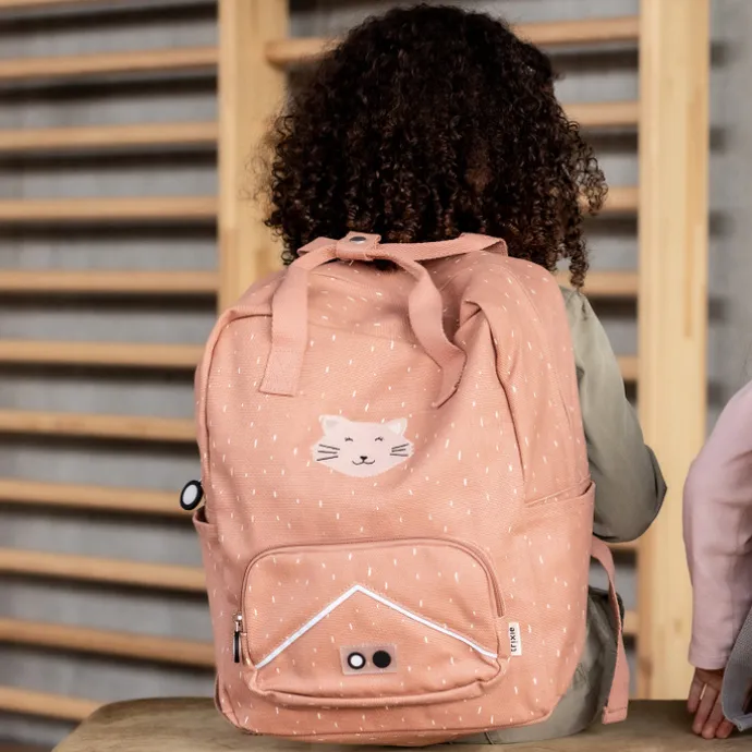 Trixie Mrs. Cat Large Backpack pink