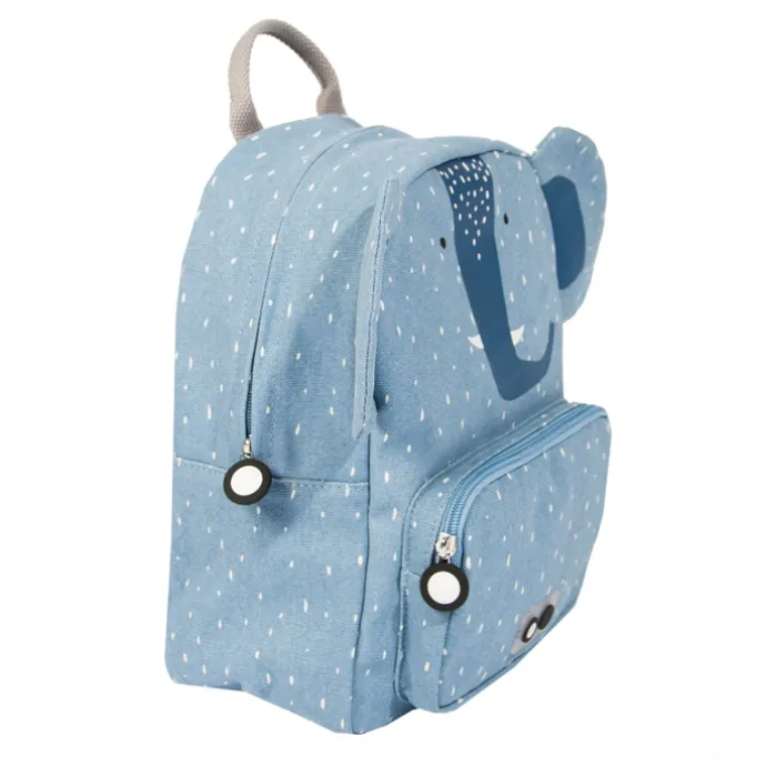 Trixie Mrs. Elephant Backpack light blue