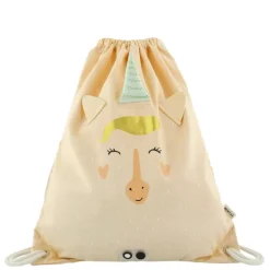 Trixie Mrs. Unicorn Drawstring Bag yellow