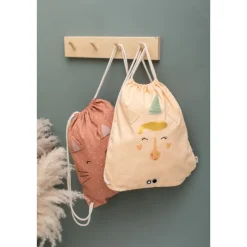 Trixie Mrs. Unicorn Drawstring Bag yellow