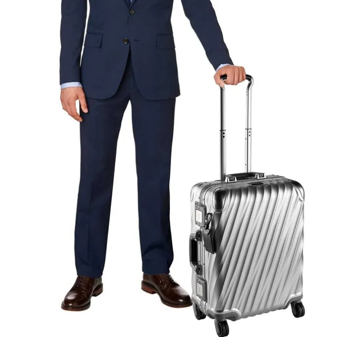 TUMI 19 Degree Aluminium Continental Carry-On silver