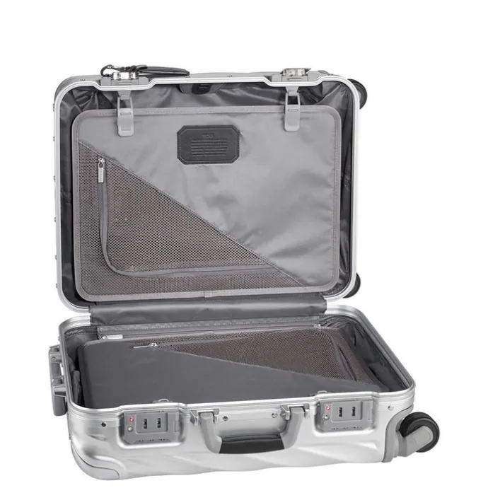 TUMI 19 Degree Aluminium Continental Carry-On silver