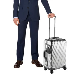 TUMI 19 Degree Aluminium International Carry-On silver
