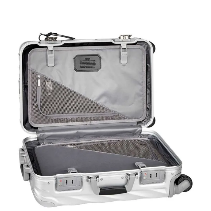 TUMI 19 Degree Aluminium International Carry-On silver