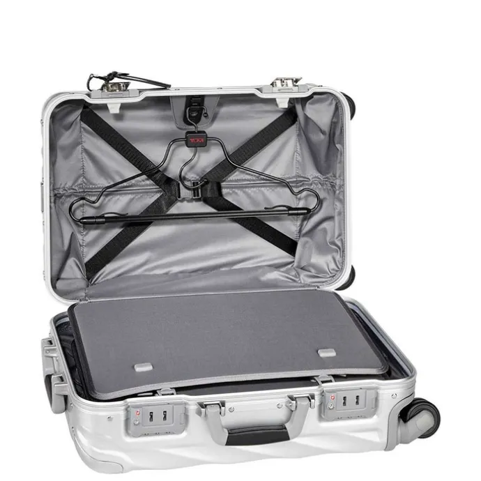 TUMI 19 Degree Aluminium International Carry-On silver