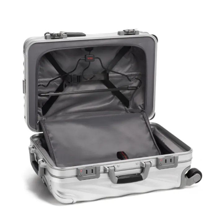 TUMI 19 Degree Aluminium International Expandable Carry-On silver