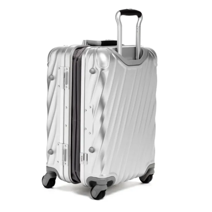 TUMI 19 Degree Aluminium International Expandable Carry-On silver