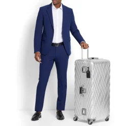 TUMI 19 Degree Aluminium Rolling Trunk silver