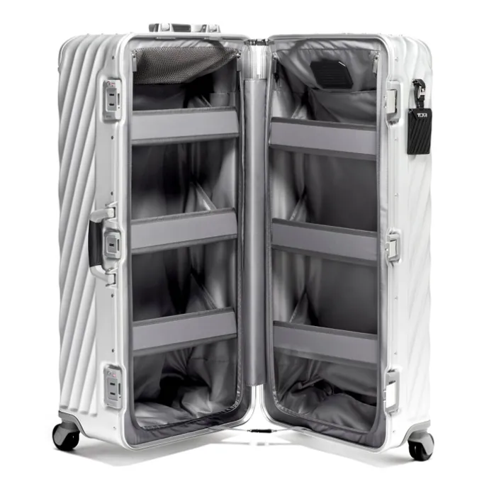 TUMI 19 Degree Aluminium Rolling Trunk silver
