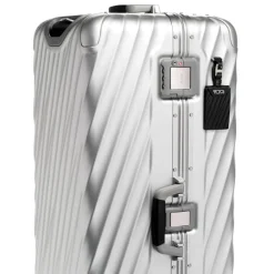 TUMI 19 Degree Aluminium Rolling Trunk silver