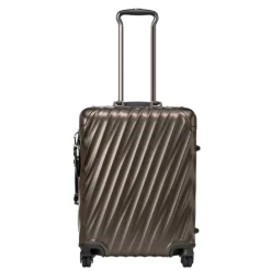 TUMI 19 Degree Aluminum Continental Carry-On textured gunmetal