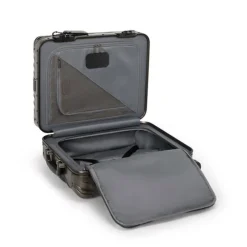 TUMI 19 Degree Aluminum Continental Carry-On textured gunmetal