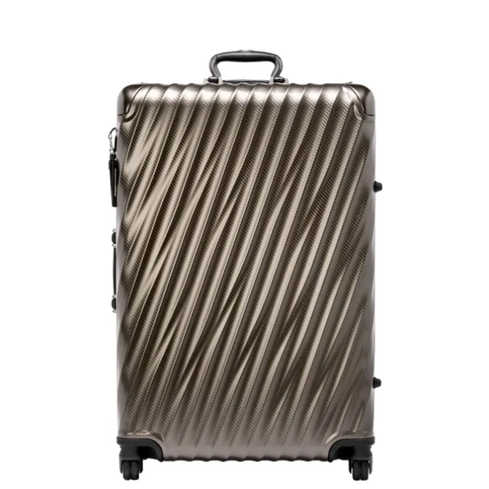 TUMI 19 Degree Aluminum Extended Trip P/C textured gunmetal