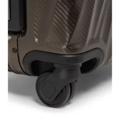 TUMI 19 Degree Aluminum International Carry-On textured gunmetal