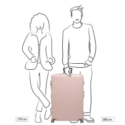 TUMI 19 Degree Ext Trip EXP 4 Whl P/C mauve texture