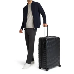 TUMI 19 Degree Ext Trip EXP 4 Whl P/C black texture