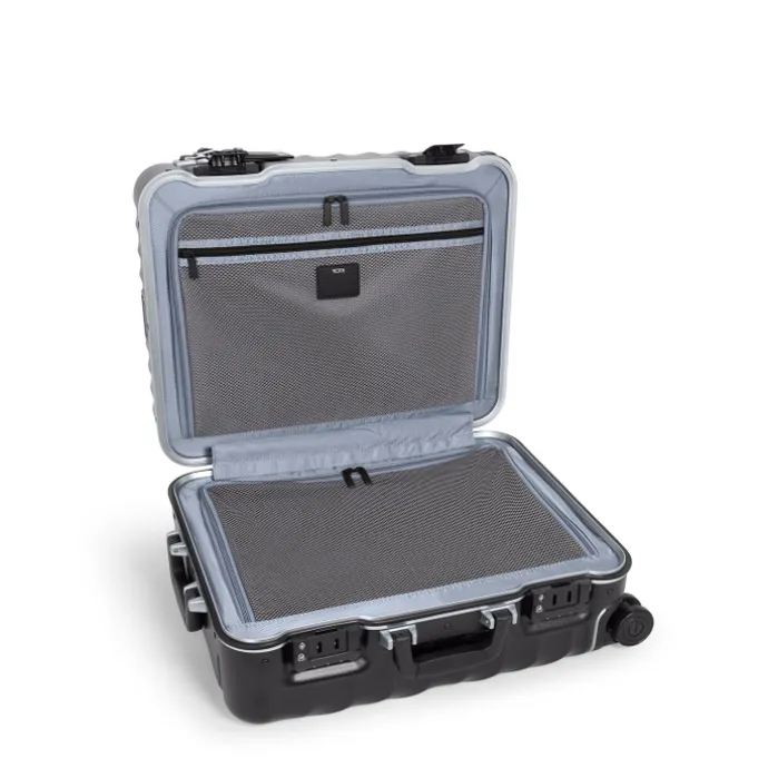 TUMI 19 Degree Frame Contl 4 Whl C/O black texture