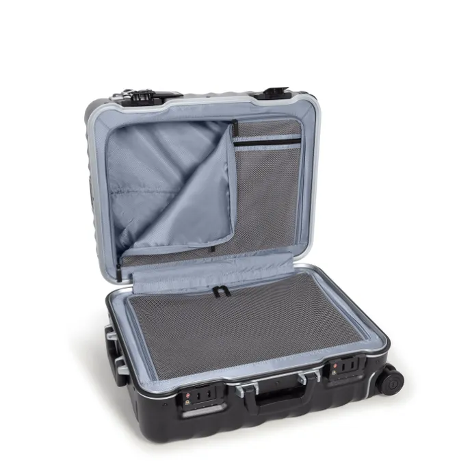 TUMI 19 Degree Frame Contl 4 Whl C/O black texture