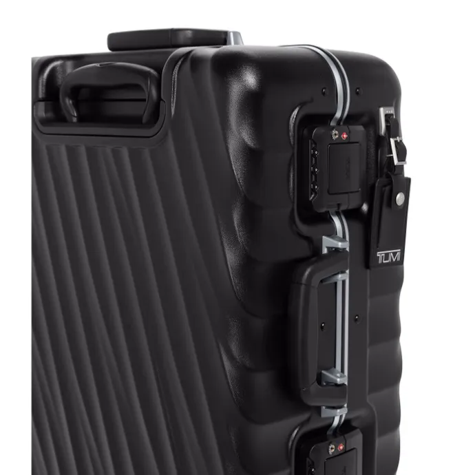 TUMI 19 Degree Frame Contl 4 Whl C/O black texture