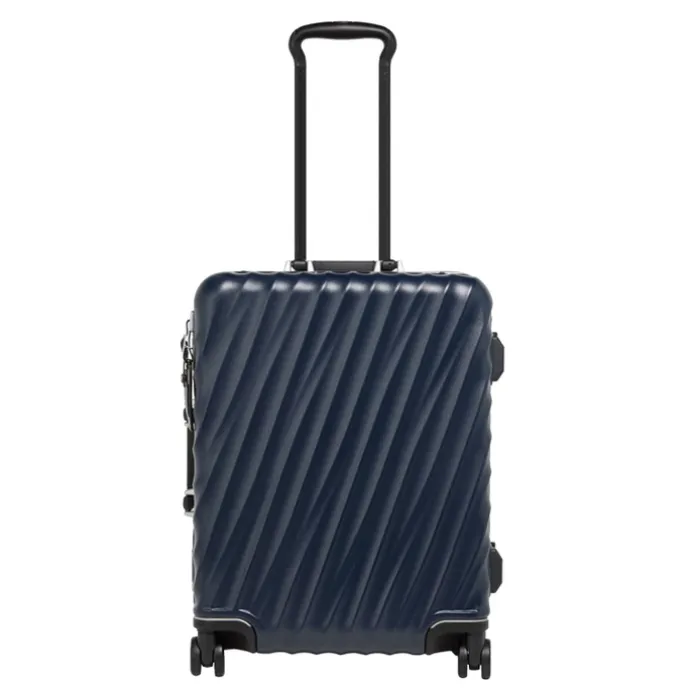TUMI 19 Degree Frame Contl 4 Whl C/O navy texture