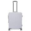 TUMI 19 Degree Frame Contl 4 Whl C/O pearl grey texture