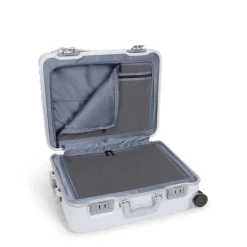 TUMI 19 Degree Frame Contl 4 Whl C/O pearl grey texture