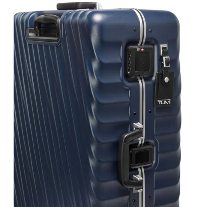 TUMI 19 Degree Frame Ext Trip 4 Whl P/C navy texture