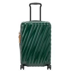 TUMI 19 Degree International Expandable 4 Wheel Trolley hunter green