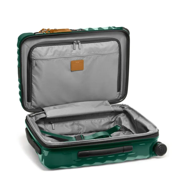 TUMI 19 Degree International Expandable 4 Wheel Trolley hunter green