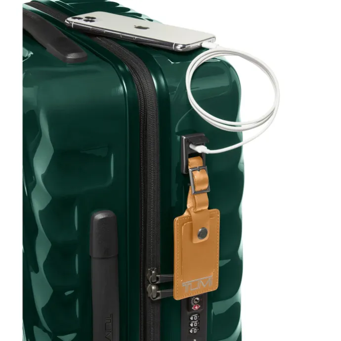 TUMI 19 Degree International Expandable 4 Wheel Trolley hunter green