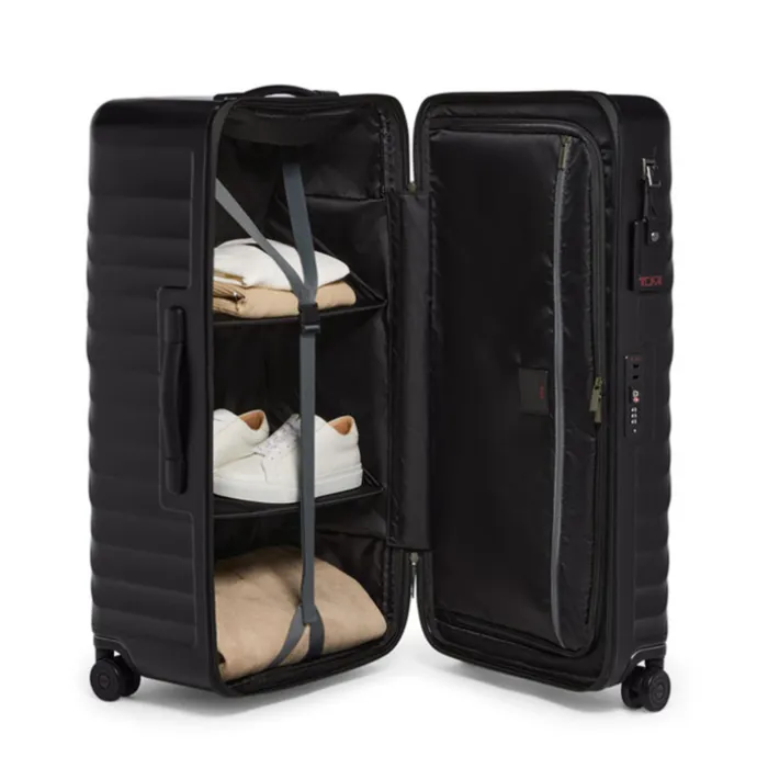 TUMI 19 Degree Large Rolling Trunk black texture