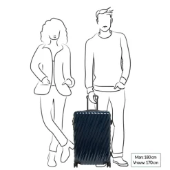TUMI 19 Degree Short Trip Expandable 4 Wheeled Packing Case navy