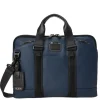 Tumi Alpha Bravo Academy Brief navy coated