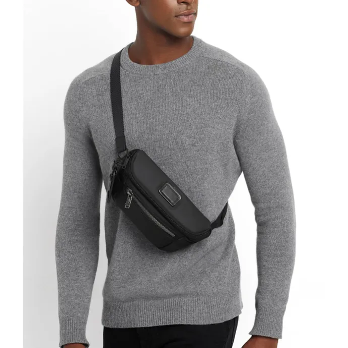 TUMI Alpha Bravo Classified Waist Pack navy