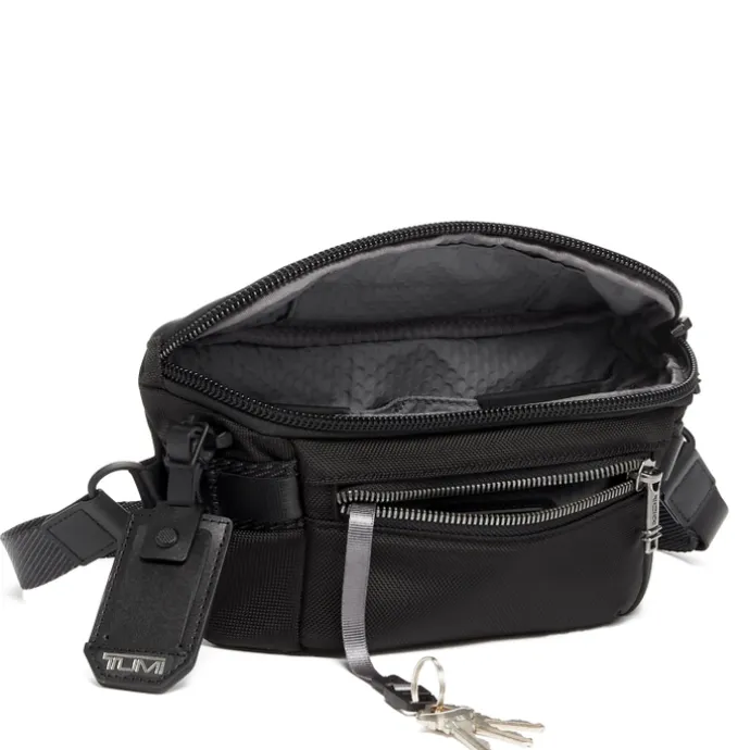 TUMI Alpha Bravo Classified Waist Pack black