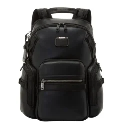 TUMI Alpha Bravo Nathan Navigation Backpack Leather black