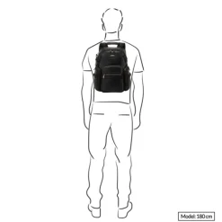 TUMI Alpha Bravo Nathan Navigation Backpack Leather black