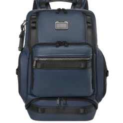 Tumi Alpha Bravo Renegade Backpack navy coated