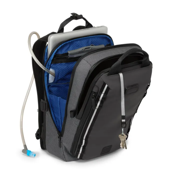TUMI Alpha Bravo Tour Biking Backpack dark obsidian