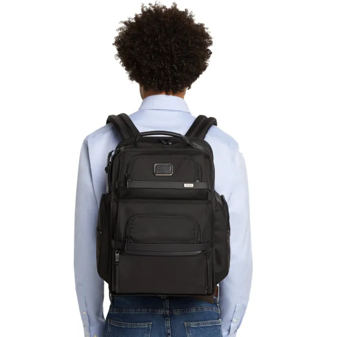 TUMI Alpha Brief Pack Backpack black