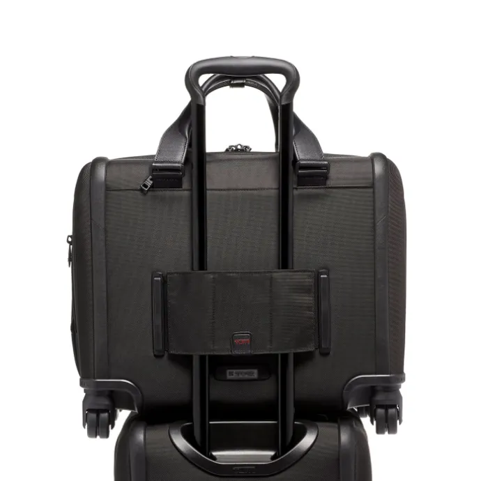 TUMI Alpha DLX Wheeled Laptop Case black