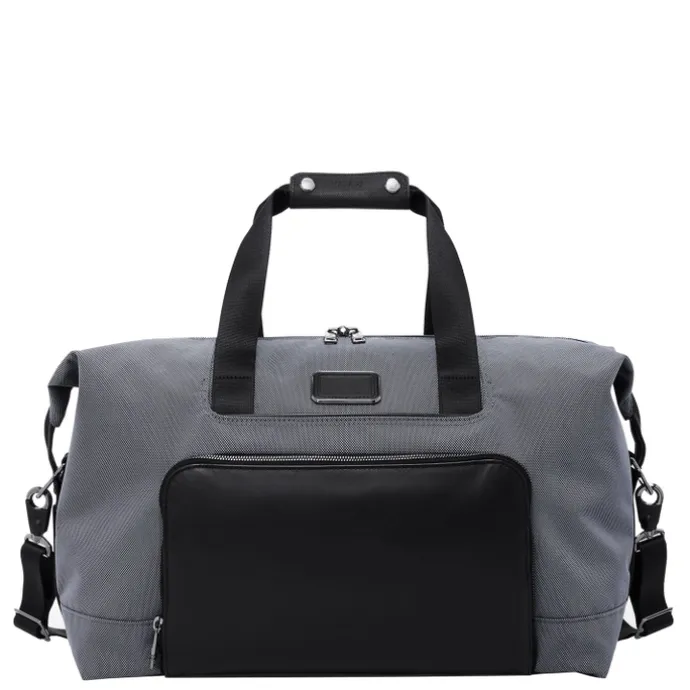 TUMI Alpha Double Expansion Satchel meteor grey
