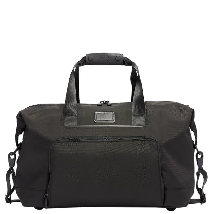 TUMI Alpha Double Expansion Satchel black