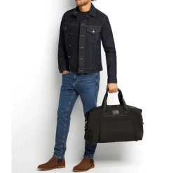 TUMI Alpha Double Expansion Satchel black
