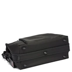 TUMI Alpha Double Expansion Satchel black
