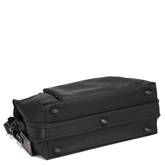 TUMI Alpha Double Expansion Satchel black