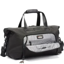 TUMI Alpha Double Expansion Satchel black