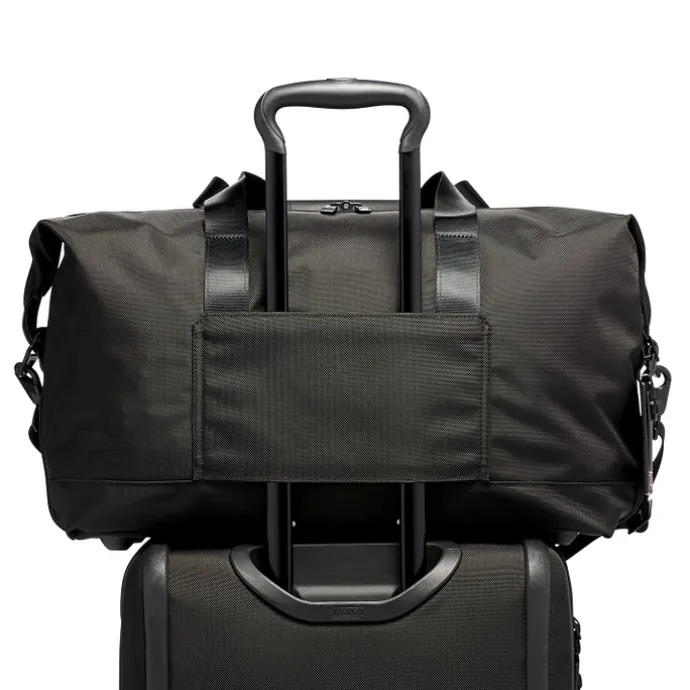 TUMI Alpha Double Expansion Satchel black