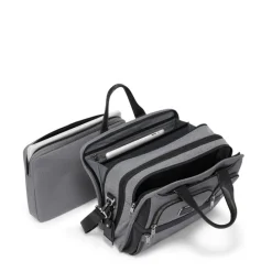 TUMI Alpha EXP Org Laptop Brief meteor grey